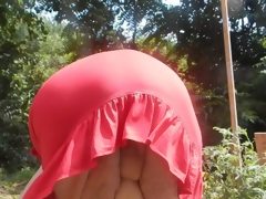 Outside