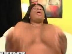 Huge black freak gets fucked