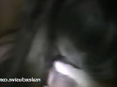 My busty wife giving the perfect blow
