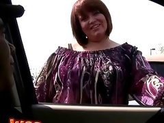 Picking up a horny bbw pussy