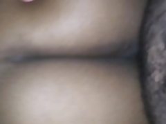 Fat ass cumming on my dick