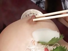 Japanese kimono bbw sushi