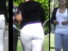 High yellow liteskin vpl jiggle booty